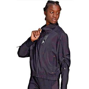 Adidas 280420 Womens Tech Track Top PB Black Size M